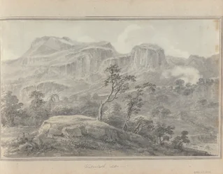 Views in England, Scotland and Wales: Watenlath, August 30, 1802