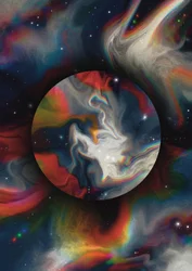 Cosmic Swirl Nebula