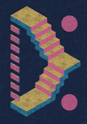 Impossible Stairs Illusion