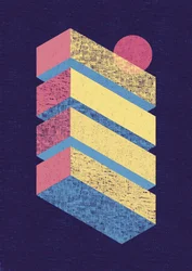 Retro Layers and Sun