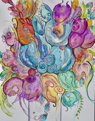 Whimsical Floral Dream