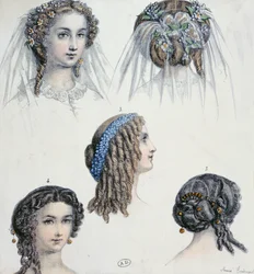Hairstyle of a Bride and Others