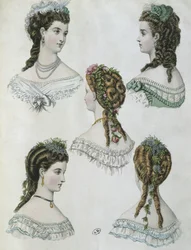 Hairstyles, Illustration from 