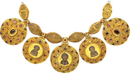 Necklace with pendants, Early 12th century
