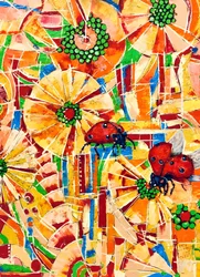 Colorful Garden Ladybugs