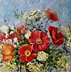 Vibrant Poppies Bouquet