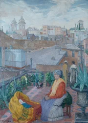Terrace in Rome