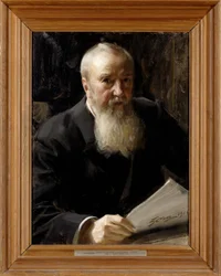 Carl Fredrik Liljevalch (1837-1909), Industrialist, Ironworks Manager and Patron, 1906