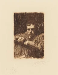 Engraver. Self-Portrait