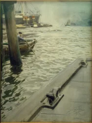 In the Port of Hamburg