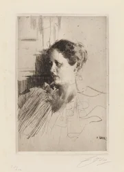 Portrait of Mrs Ch. Nagel