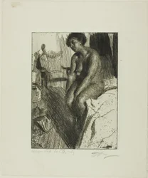 Seated Black Man