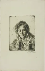 Young Girl from Mora (Kråkberg