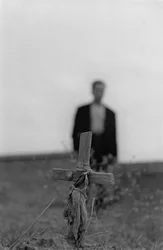 Massacre of Melissa, Cross at the Cemetery