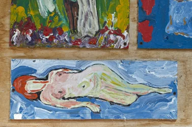 Nude Female Lying Down