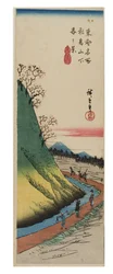 Spring View at the foot of Asuka Hill from the series Famous Views of the Eastern Capital
