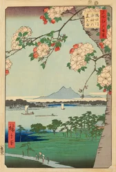 The Suijin Woods and Massaki on the Sumida River