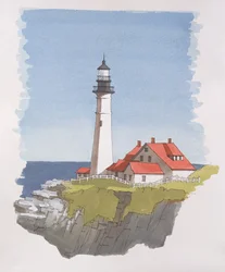 Portland Head Lighthouse, Maine, USA