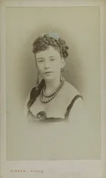 Portrait of Cora Pearl 1836-1886