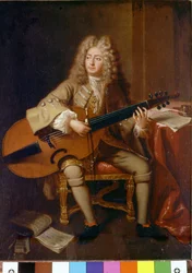 Portrait of Marin Marais