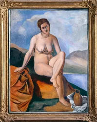 Female Nude with a Jug