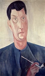 Self Portrait with a Pipe