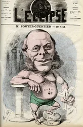 Auguste Pouyer-Quertier (1820 - 1891). Cover of 