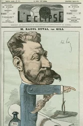 Cartoon by Fernand Raoul-Duval
