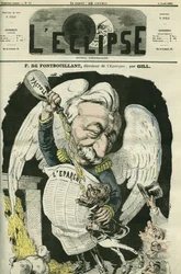 F. de Fontbouillant, director of Epargne. Cover in 