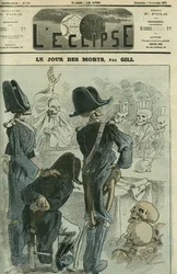On the day of the dead, Napoleon III judged before a skeleton assembly