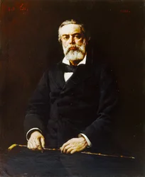 Portrait of Jules Vallès 1832-1885, 1881