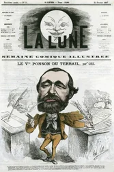 Portrait of Viconte Ponson du Terrail