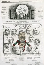 Portrait of journalists of the 