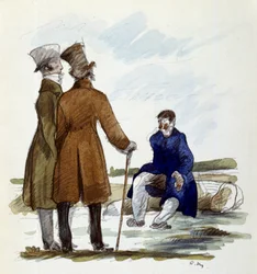 Illustration by Andre Mare for the Novel 