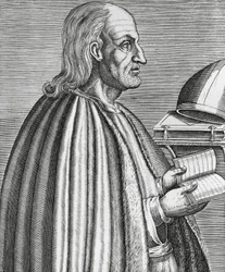 Portrait of Anselm of Canterbury, Also Known as Anselm of Aosta, Saint, Theologian and Doctor of the Church, Archbishop of Canterbury, Engraving by Andre Thevet