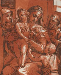 Madonna and Child Accompanied by Saints