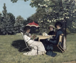 Women Around the Garden Table