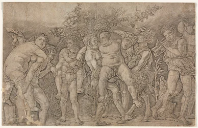 Bacchanal with Silenus