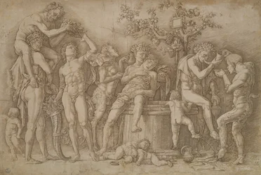 Bacchanal with the Vat of Wine