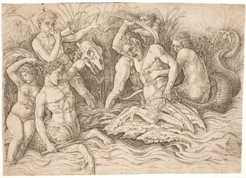 Battle of the Sea Gods, Right Half