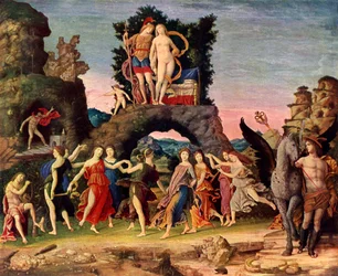 The Parnassus: Mars and Venus, 1497