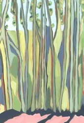 Morning in the forest, 2024