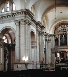 Interior view of the nave, 1566-80