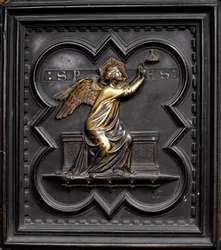 Hope, panel A of the South Doors of the Baptistery of San Giovanni