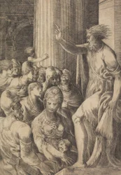 St. Paul Preaching in Athens, ca. 1548-53