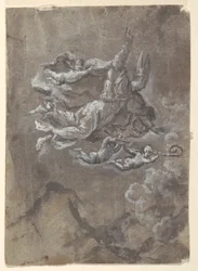 Saint Gennaro Calming Vesuvius