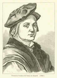 Self-Portrait of Italian Painter Andrea del Sarto