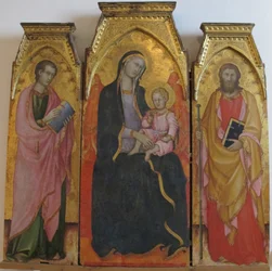 Madonna with Child between Saints
