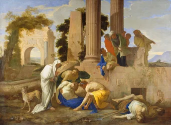 Tobit Burying the Dead, 1640s