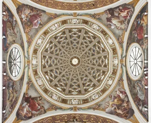 Dome with frescoes